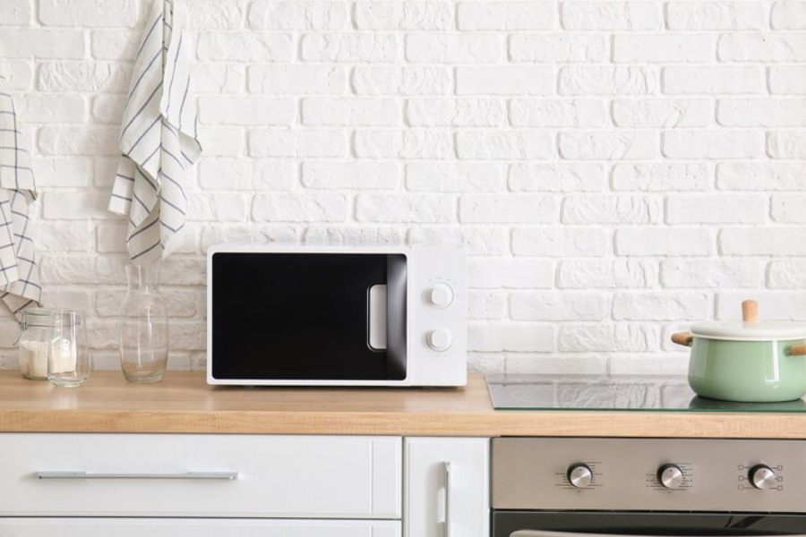 Where to Put a Microwave in a Tiny Kitchen
