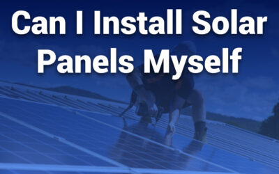 Can I Install Solar Panels Myself